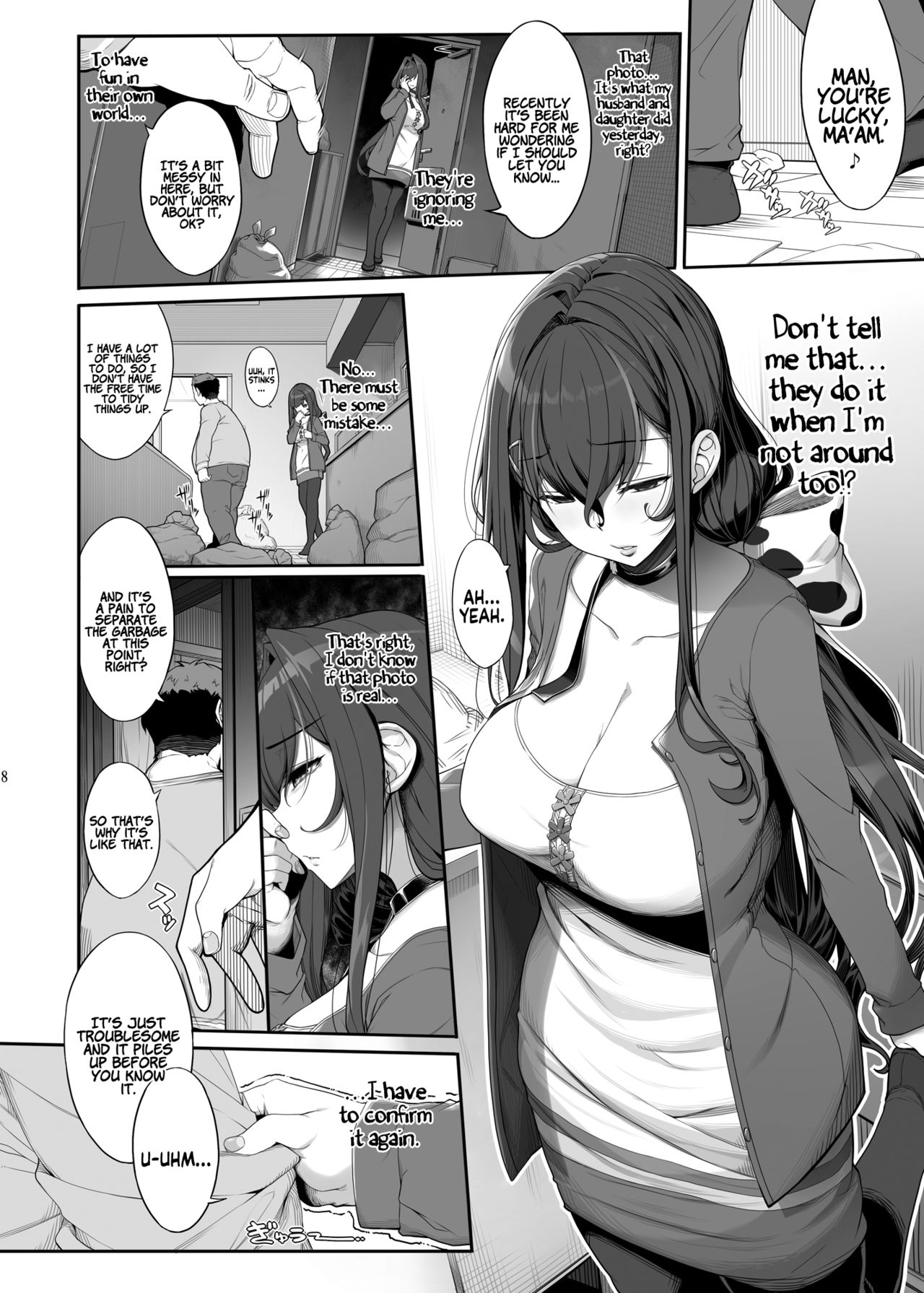 Horny Old Man and Mind Control App [Kirin Kakeru] - 4 . Horny Old Man and  Cheating Sex with a Wife - Chapter 4 [Kirin Kakeru]