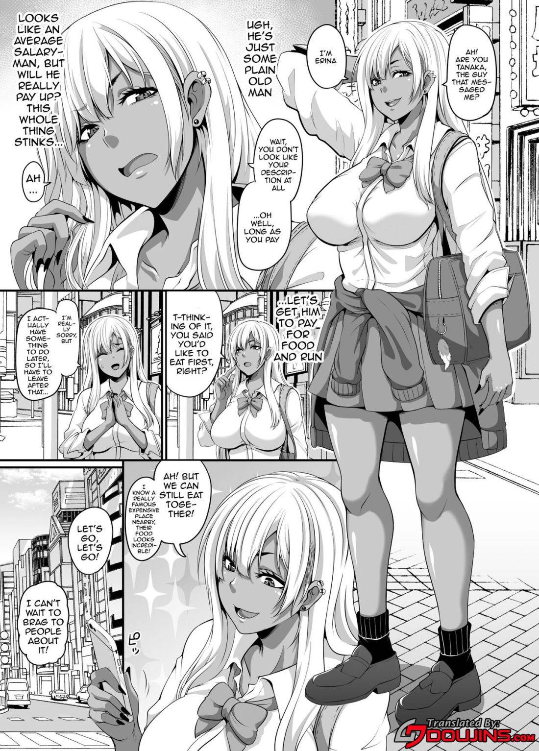 Papa Katsu Gyaru to Kimeseku kara no Ran Pako - English